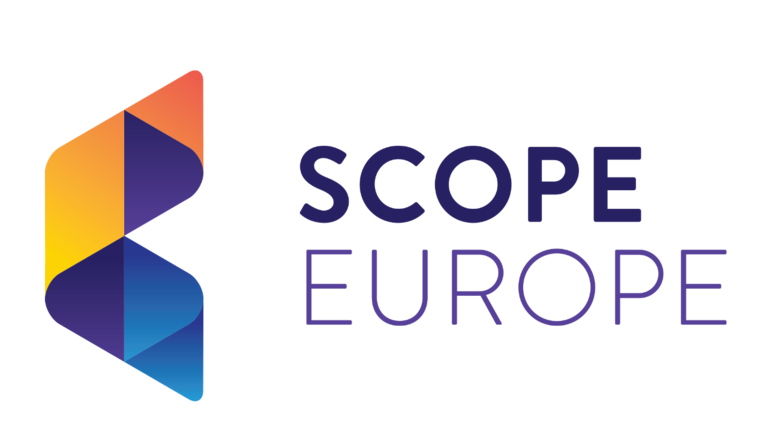 shows the company logo of SCOPE Europe