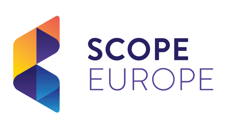 shows the company logo of SCOPE Europe 