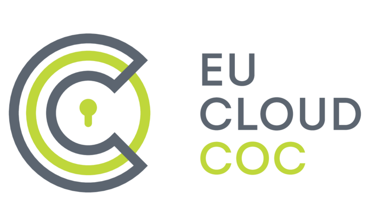 shows the logo of EU Cloud Code of Conduct 