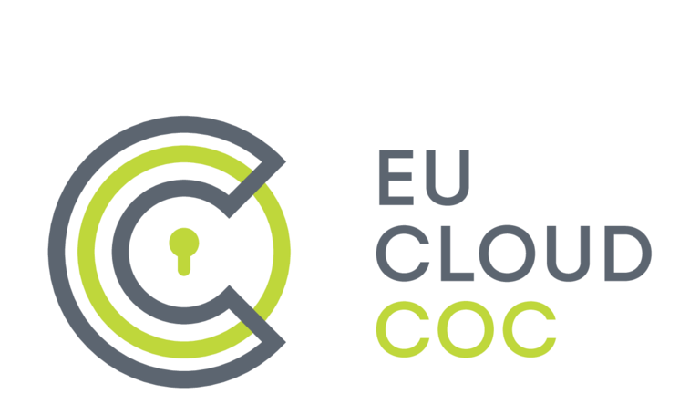 shows the logo of EU Cloud Code of Conduct