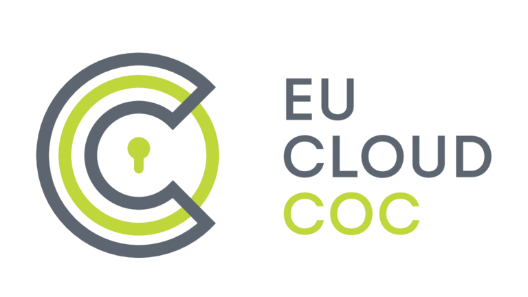 shows the logo of EU Cloud Code of Conduct 